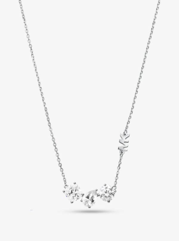 Damske Náhrdelník Michael Kors Sterling Silver Stone Strieborne - Šperky Michael Kors Sleva | WKZSV-4813